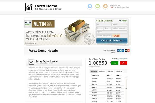 forexdemohesap.com site used Fxad