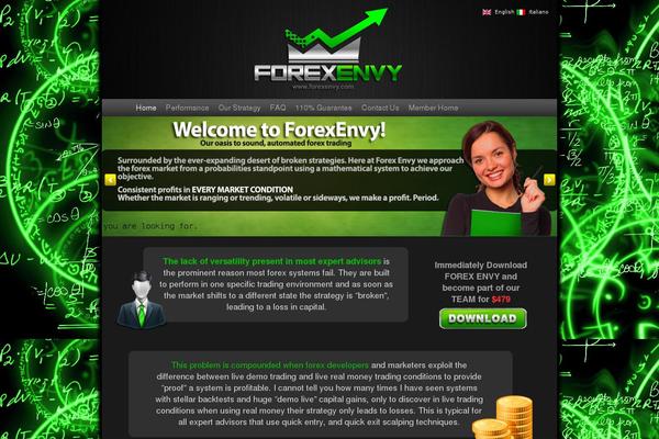 Forex theme site design template sample