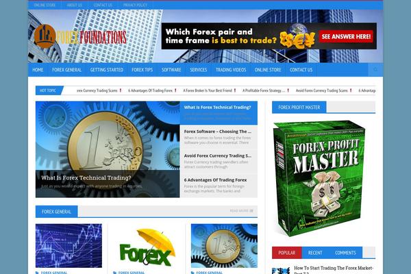 Grow_pro theme site design template sample