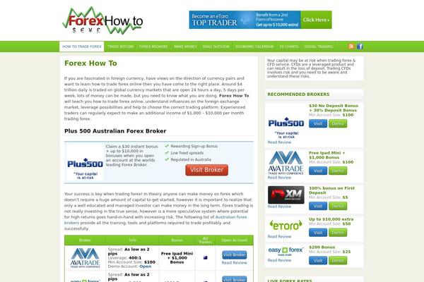 Tradingtheme theme site design template sample