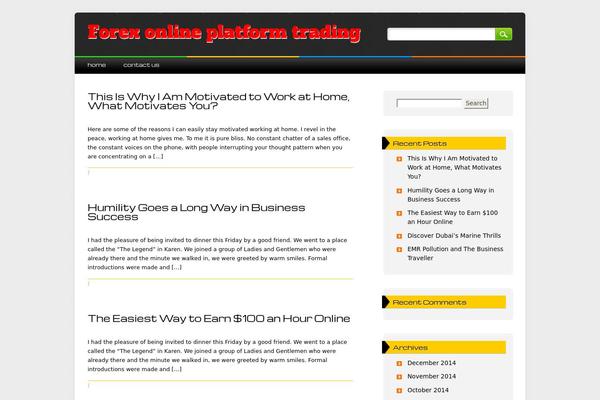 Arb theme site design template sample