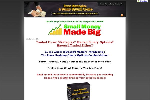 Sleek theme site design template sample