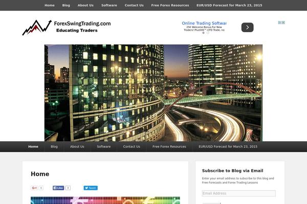Catch Evolution theme site design template sample