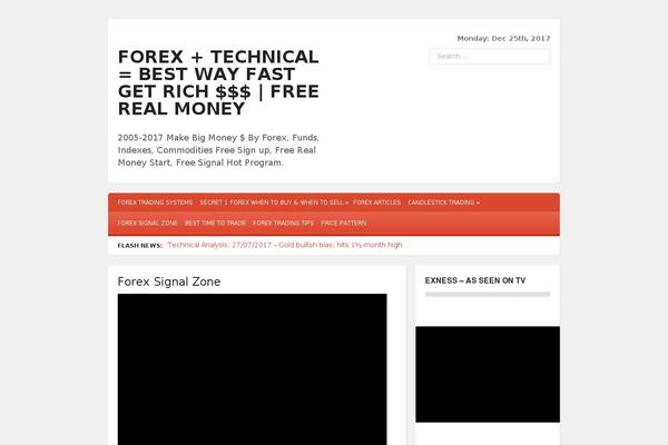 Newspress theme site design template sample
