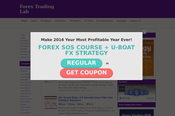 Zox-news-child theme site design template sample