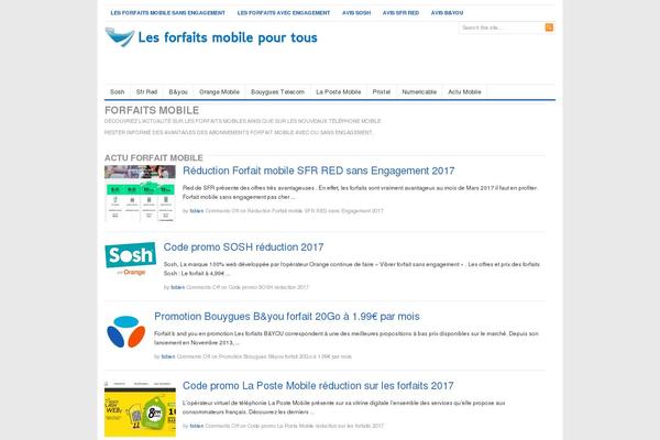 Site using MiniProds plugin