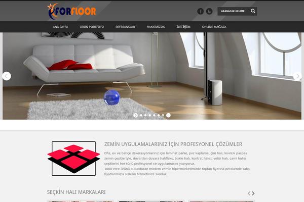 Ultimate theme site design template sample