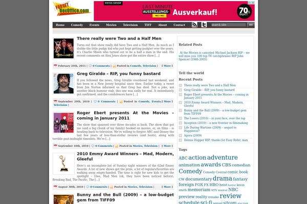 Ds theme site design template sample