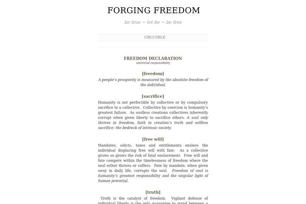 Manifest 1.1 theme site design template sample
