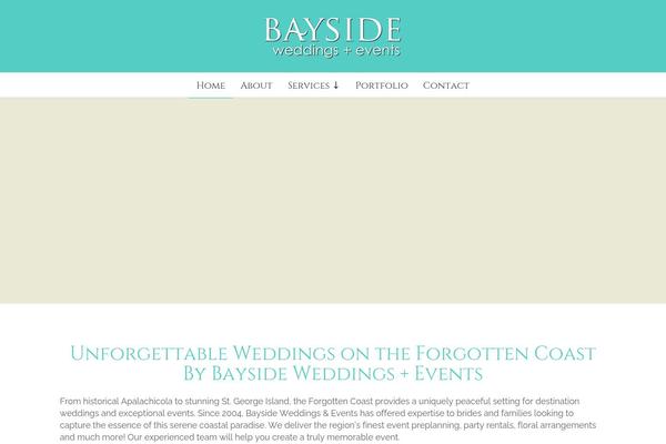 Honeymoon theme site design template sample