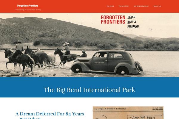 forgottenfrontiers.com site used Politics