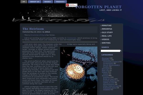 forgottenplanet.com site used Fp3