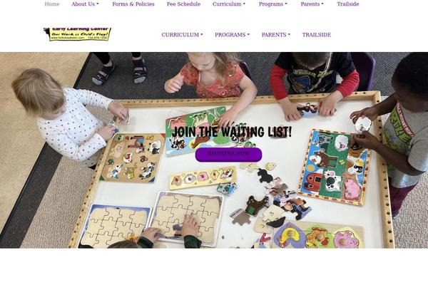 Kidslife theme site design template sample