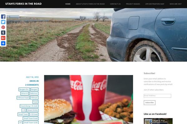 Harmonic theme site design template sample