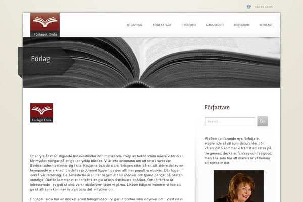 forlagetorda.se site used Ventura-wordpress-corporate-business-theme
