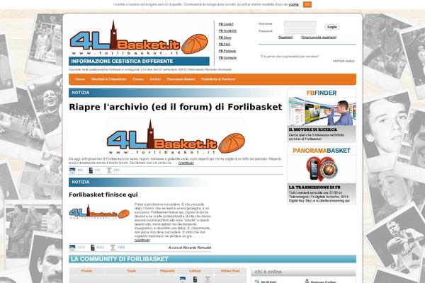 Site using Tweet Blender plugin