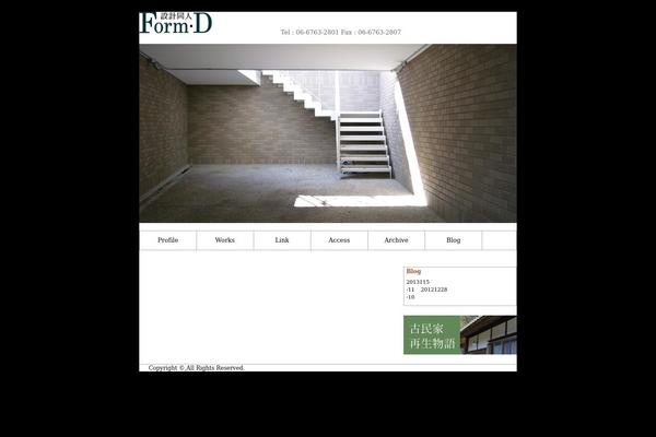 Original theme site design template sample