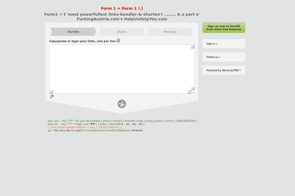 form1.com site used Brieflyrootpro