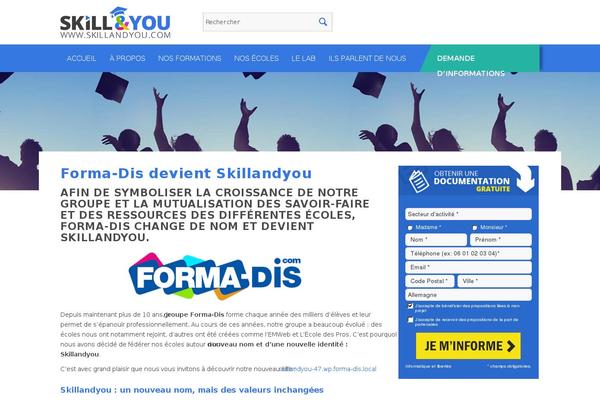 forma-dis.com site used Skillandyou