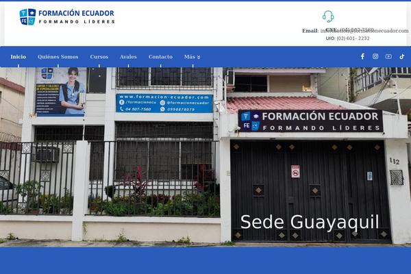 formacionecuador.com site used Xtra
