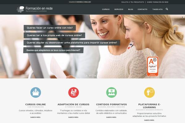 Site using WP Social Icons plugin