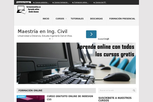 formaciononline.co site used Formacion-online