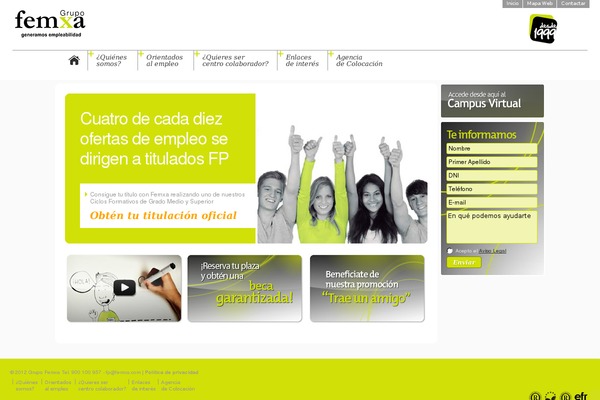 formacionprofesionalfemxa.com site used Femxa
