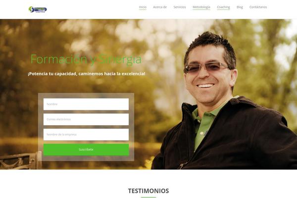 Entrepreneur theme websites examples