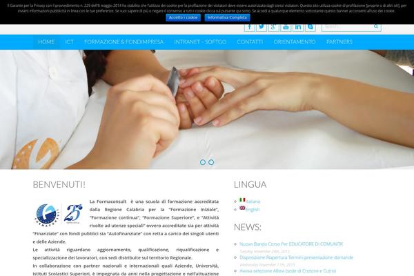 formaconsult.com site used AccessPress Lite