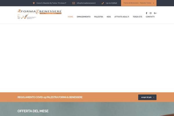 Site using Divi-builder plugin