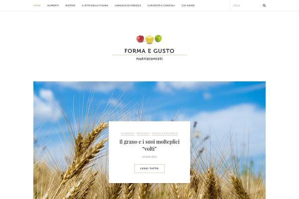 Rosemary theme site design template sample