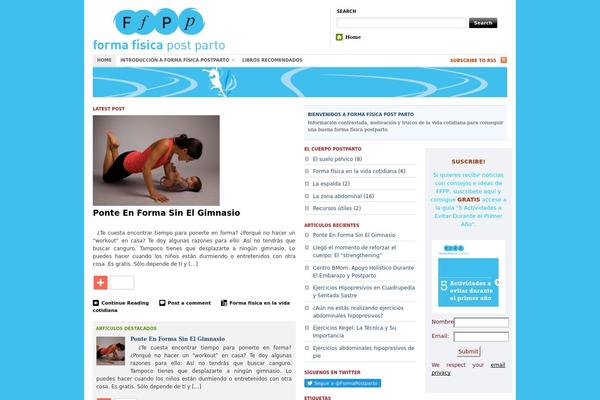 The Morning After theme site design template sample