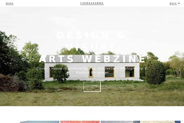 Renkon theme site design template sample