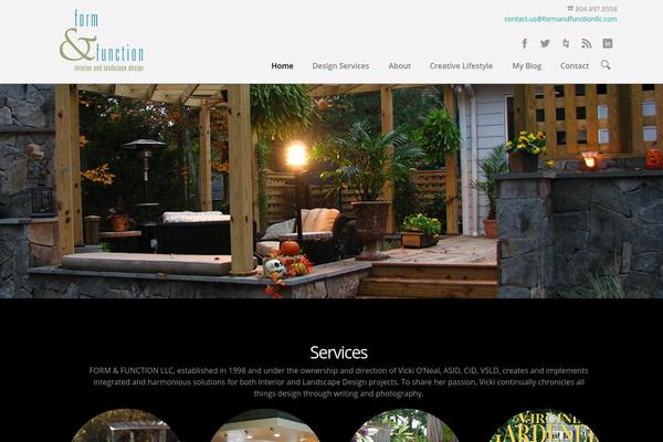 Mercury theme site design template sample