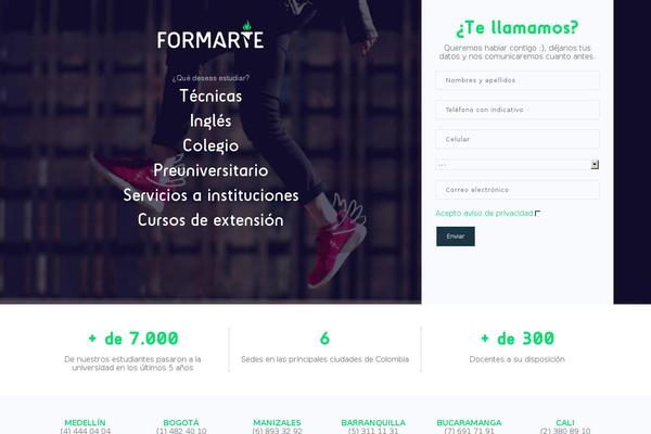 Site using Formarte_whatsapp plugin