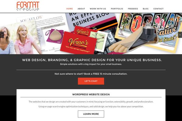 formatcreativedesign.com site used Minimum Pro
