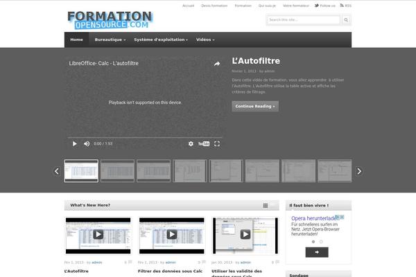 VideoPlus theme site design template sample