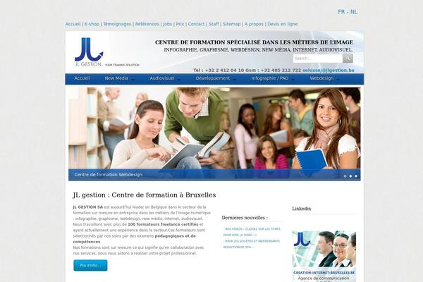 Classy theme site design template sample
