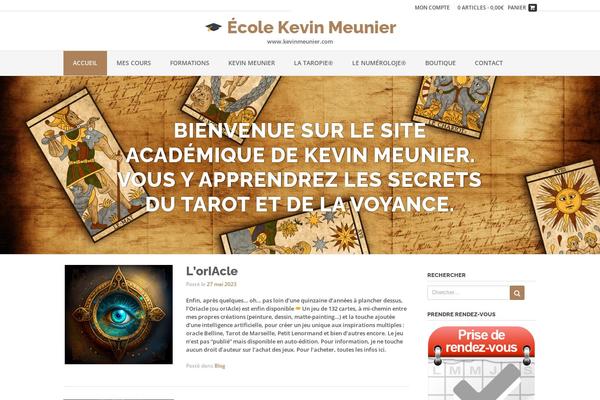 Oceanic theme site design template sample