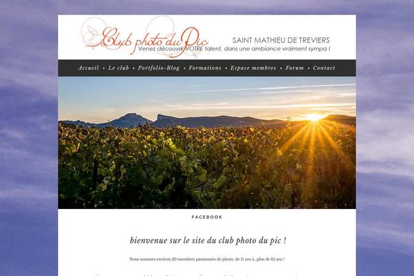 Parabola theme site design template sample