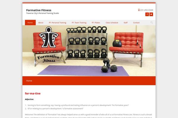 Discoverypro theme site design template sample