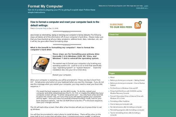 Vistalicious theme site design template sample