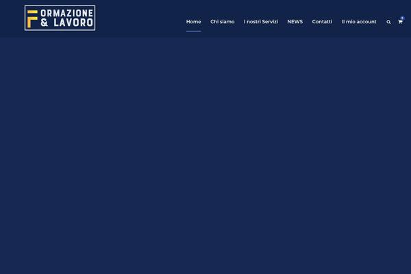 Financity theme site design template sample