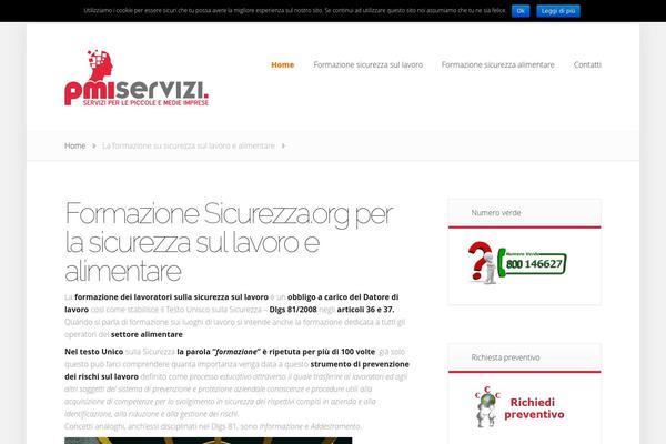 Foxy theme site design template sample