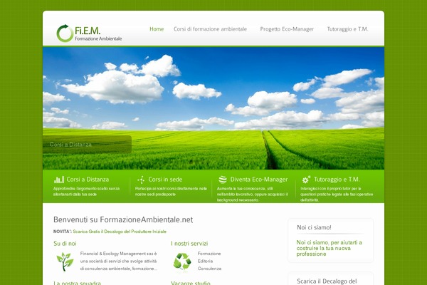 Ecobiz theme site design template sample