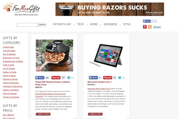 Site using Pin-button-attraction plugin