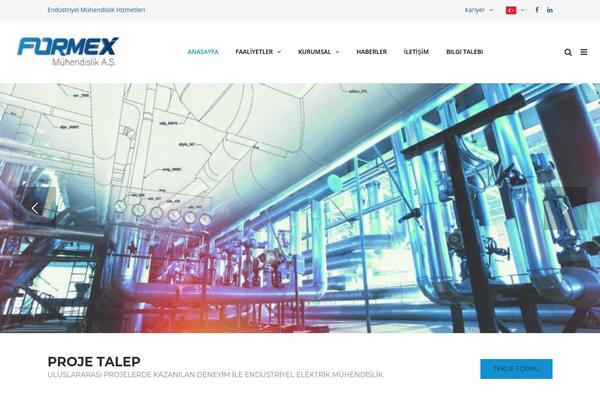 TheBuilt theme site design template sample