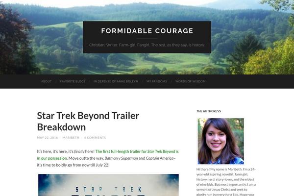 Hemingway theme site design template sample