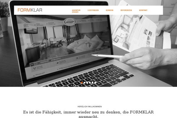 Site using Motopress-slider plugin