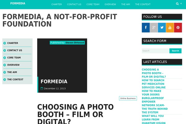 MaxFlat Core theme site design template sample